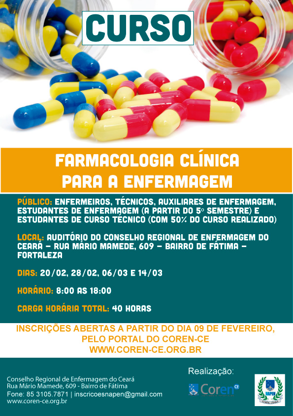 Curso de Farmacologia para Enfermagem